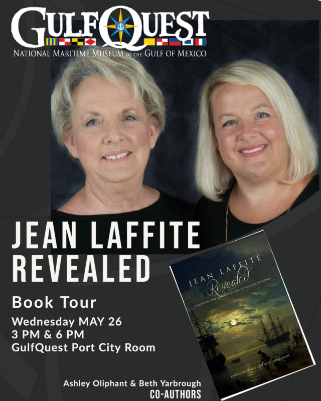 Jean Laffite Revealed Book Tour
